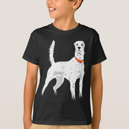 鳥狩り犬イングリッシュセッター訓練ハンターDo Tシャツ (正面)