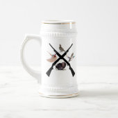 鳥狩り ビールジョッキ (左)