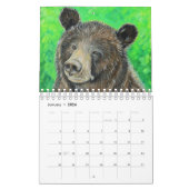 鳥獣カレンダー カレンダー (1月 2026)