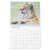 鳥獣カレンダー カレンダー (3月 2027)