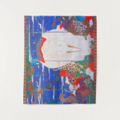 鳥獣・花草図右 タペストリー (正面)