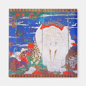 鳥獣・花草図右 マグネット (正面)