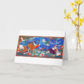 鳥獣・草花離れ集集 カード (黄色い花)