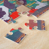 鳥獣・草花離れ集集 ジグソーパズル (側面)