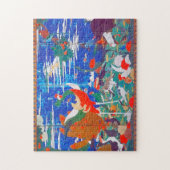 鳥獣・草花離れ集集 ジグソーパズル (縦)