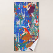 鳥獣・草花離れ集集 バスタオル (バスタオル)