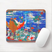 鳥獣・草花離れ集集 マウスパッド (マウス)