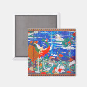 鳥獣・草花離れ集集 マグネット (正面/裏面)