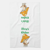 鳥用きのこキッチンハンドタオル キッチンタオル (縦)