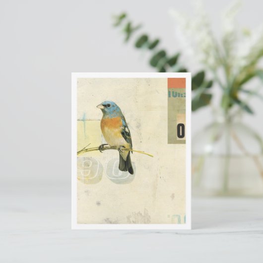 鳥番号1 ポストカード (スタンド正面)