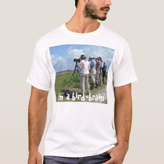鳥監視人のワイシャツ Tシャツ (正面)