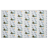 鳥監視人の海カモメ ファブリック (ファットクォーター)