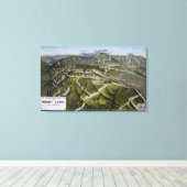 鳥瞰図 キャンバスプリント (インサイチュ (ウッドフロア))