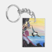 鳥瞰図 キーホルダー (正面左)