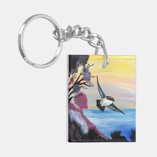 鳥瞰図 キーホルダー (正面左)