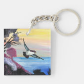 鳥瞰図 キーホルダー (裏面)