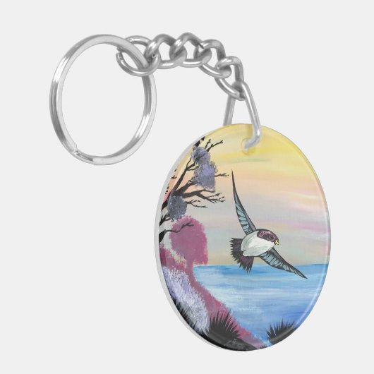 鳥瞰図 キーホルダー (正面左)