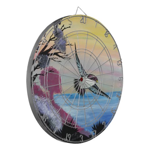 鳥瞰図 ダーツボード (正面左)