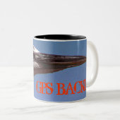 鳥瞰図 ツートーンマグカップ (正面右)