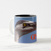 鳥瞰図 ツートーンマグカップ (正面左)