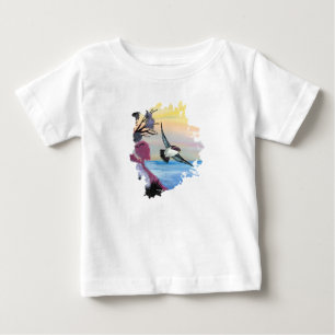 鳥瞰図 ベビーTシャツ