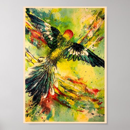 鳥瞰図 ポスター (正面)