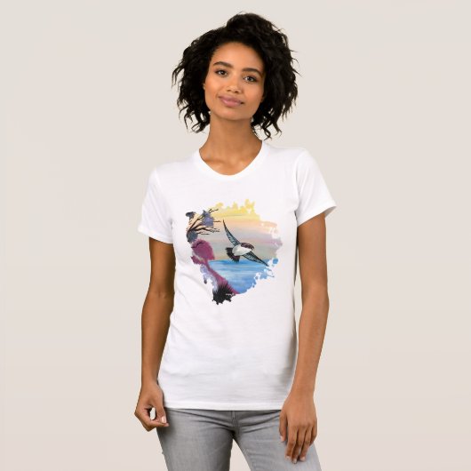 鳥瞰図 Tシャツ (正面フル)