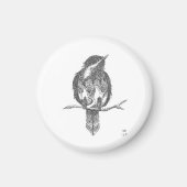 鳥磁石 マグネット (正面)