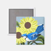 鳥磁石 マグネット (正面/裏面)