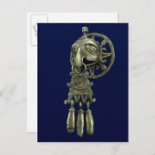 鳥神の唇飾り ポストカード (正面/裏面)