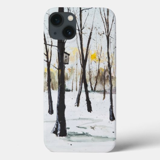 鳥箱の勉強Ohlsdorf 2013年 Case-Mate iPhoneケース (裏面)