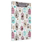 鳥籠愛は背景パターンをからかいます クリップボード (右)