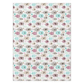 鳥籠愛は背景パターンをからかいます テーブルクロス (正面)