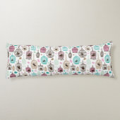 鳥籠愛は背景パターンをからかいます ボディピロー (裏面)