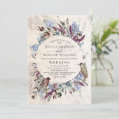 鳥素朴フローラ枠 招待状 (スタンド正面)