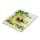 鳥結婚の タイル (側面)