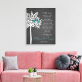 鳥結婚プリントコリント13:4- キャンバスプリント (インサイチュ (リビング))