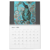 鳥絵 カレンダー (3月 2026)