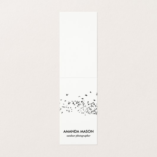 鳥群れ 名刺 (外部フラット)