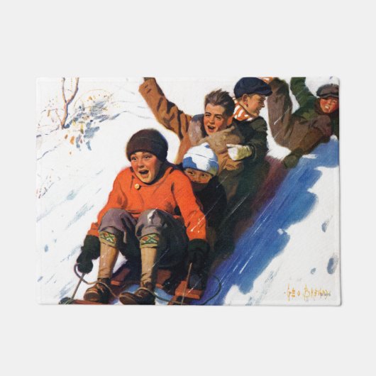 鳥羽銀 ドアマット (正面)