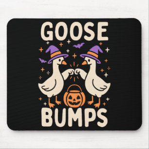 鳥肌 Goosebumps ハロウィン ばかばかしい 笑える マウスパッド