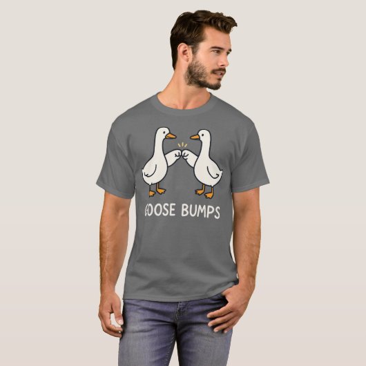 鳥肌 Tシャツ (正面フル)