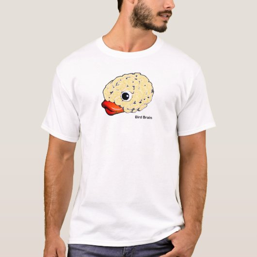鳥脳 Tシャツ (正面)