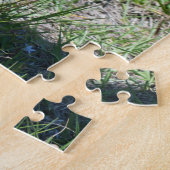 鳥自然砂丘クレーン野生生物写真 ジグソーパズル (側面)