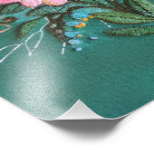 鳥花プリント フォトプリント            (角)