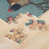 鳥花北斎日本の美術 ジグソーパズル (側面)