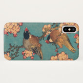 鳥花北斎日本の美術 Case-Mate iPhoneケース (裏面(横))