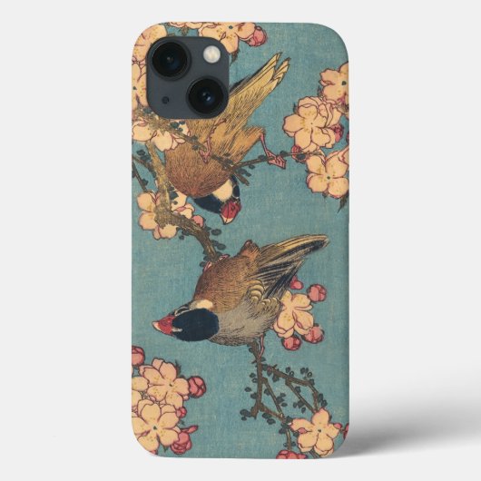 鳥花北斎日本の美術 Case-Mate iPhoneケース (裏面)