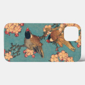 鳥花北斎日本の美術 Case-Mate iPhoneケース (裏面 (横))