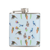 鳥花 フラスク (正面)